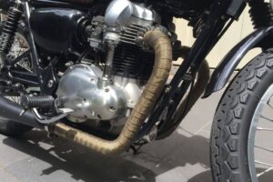 ¿Cómo poner o colocar la cinta térmica al escape de mi moto?
